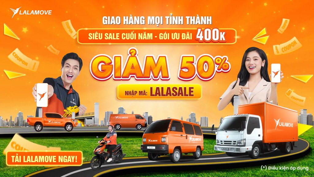 LALAMOVE – YEAR-END SUPER SALE