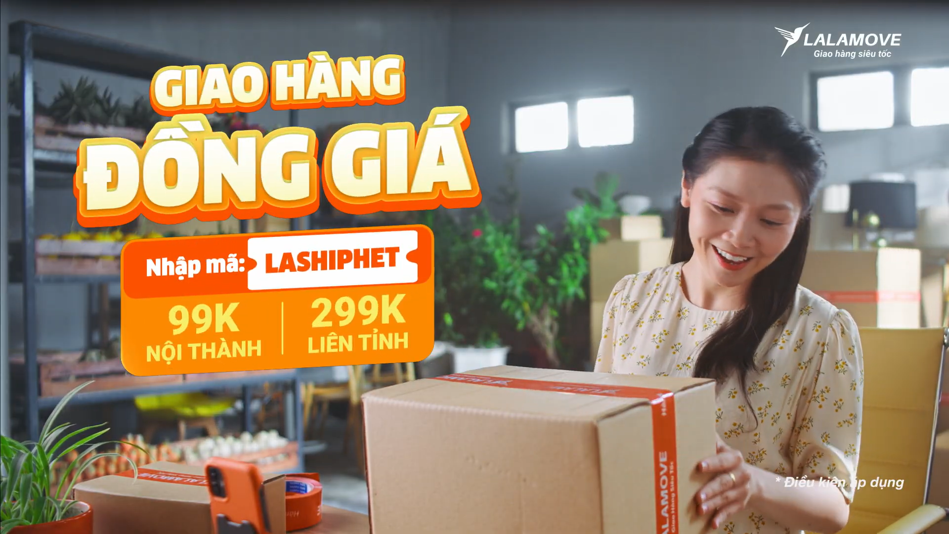 LALAMOVE – SIÊU DEAL ĐỒNG GIÁ, GIAO HÀNG TOÀN QUỐC